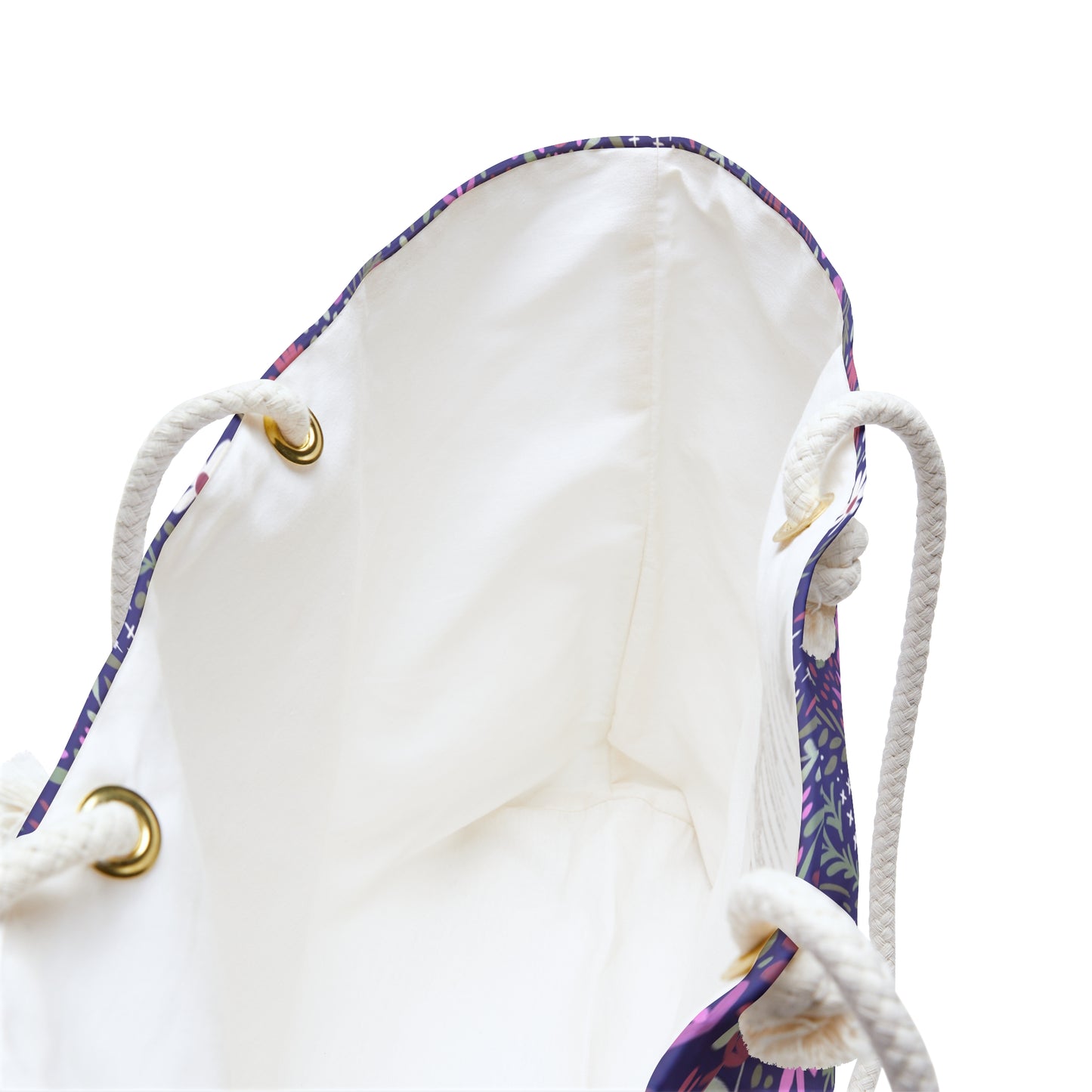 Purple Garden Weekender Bag