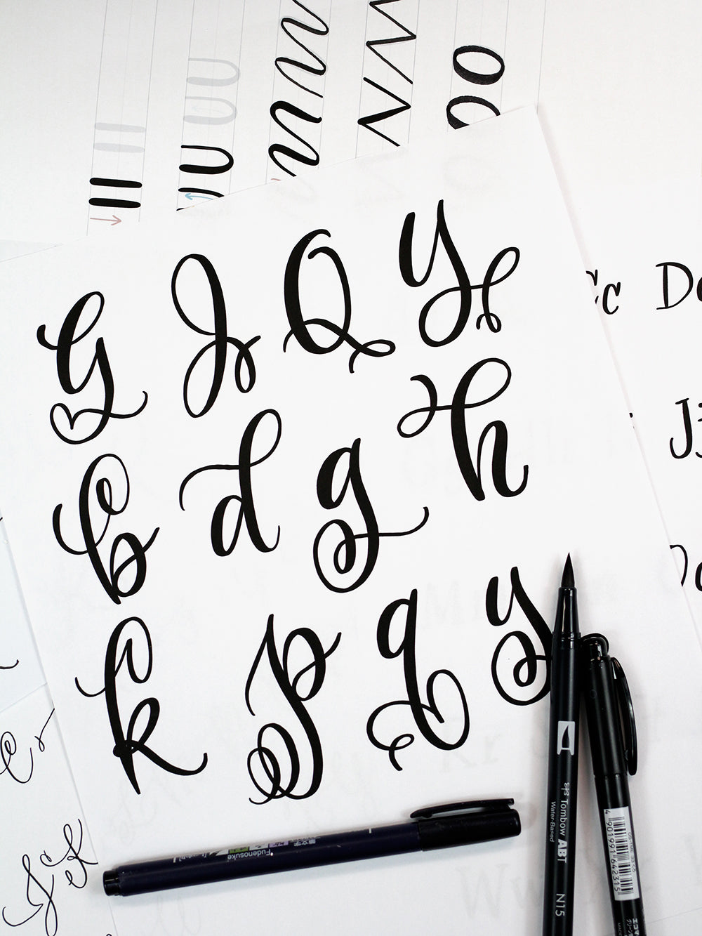 Get to Know Tombow: LETTERING BASICS