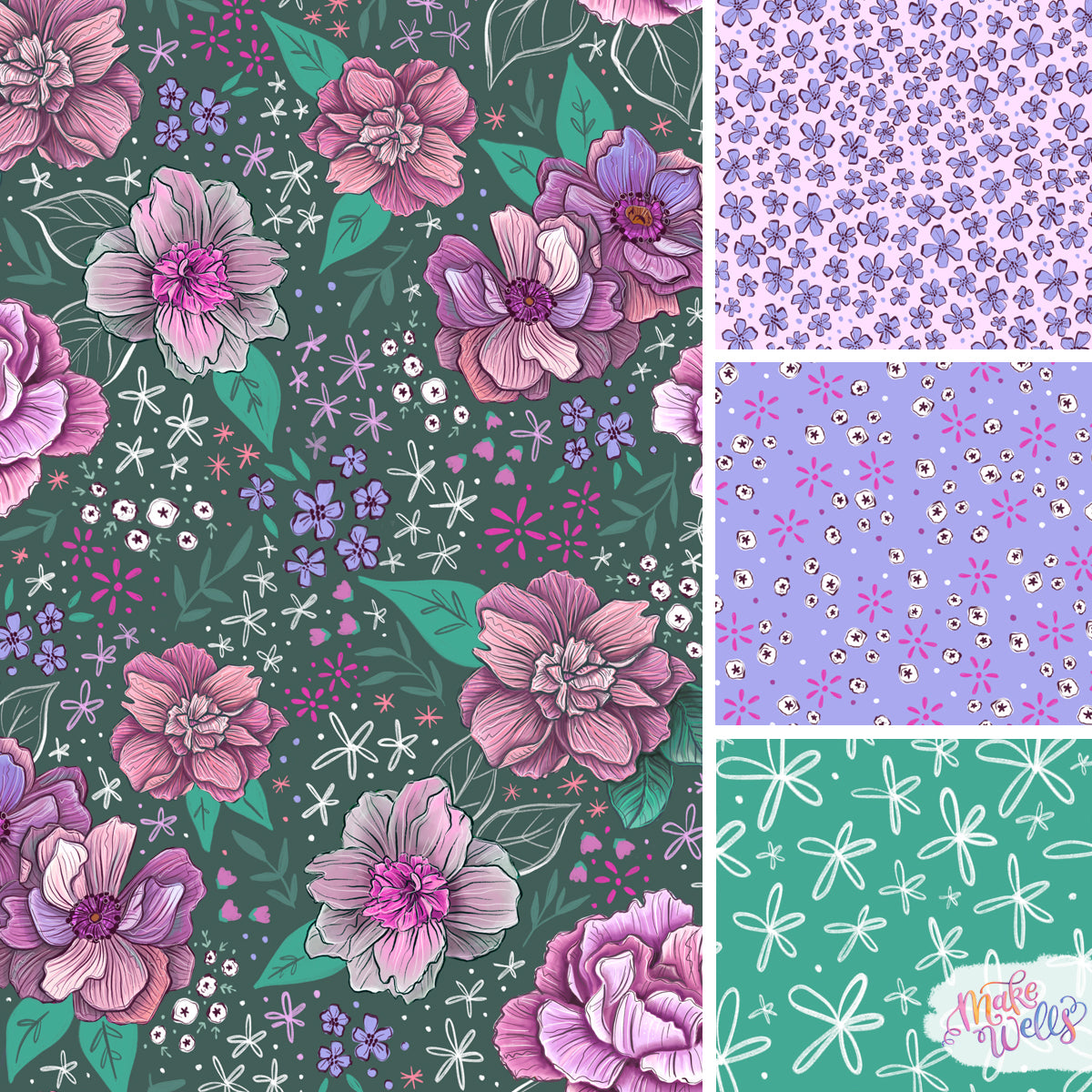 Funky Florals: ProCreate PATTERNS - Online Class