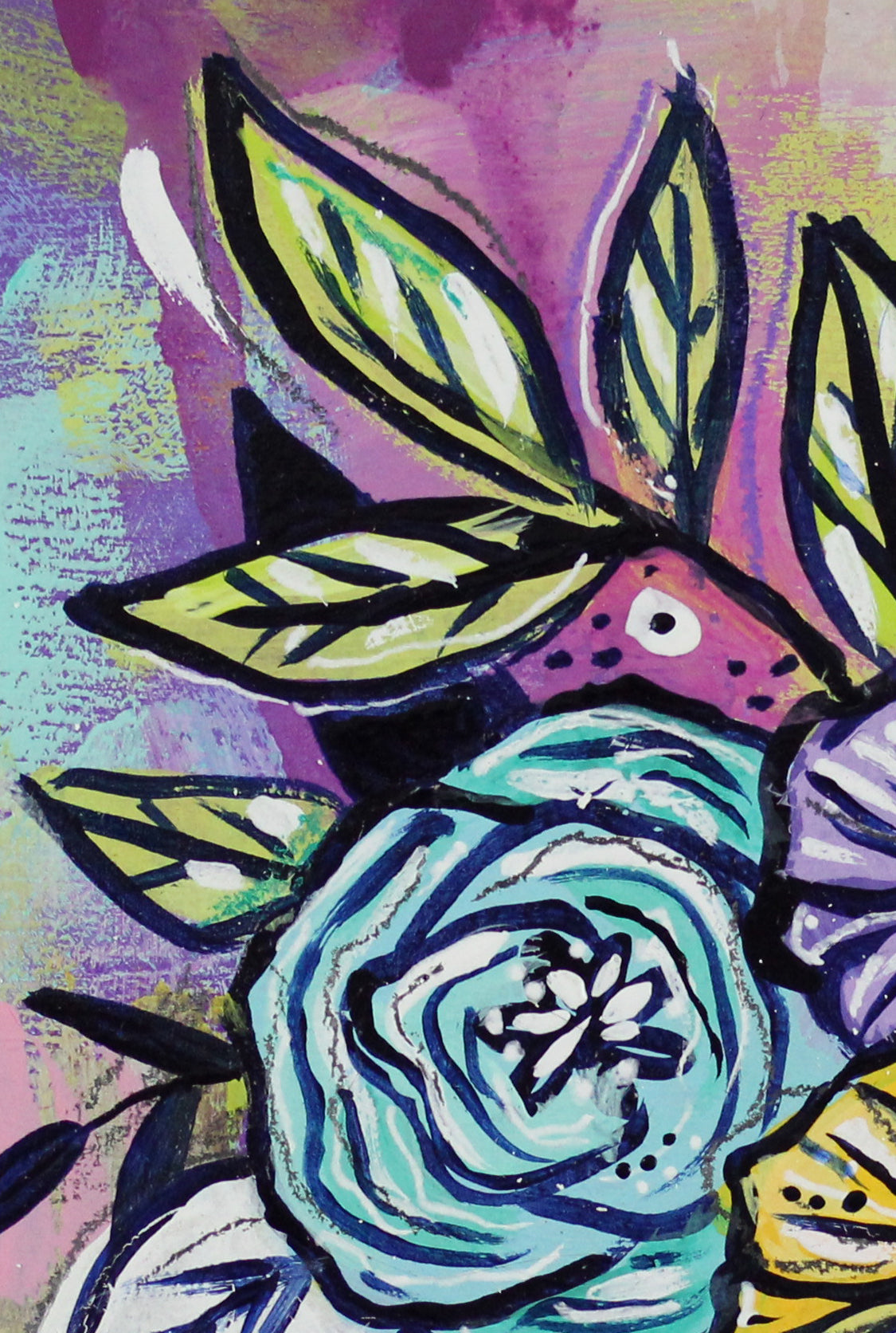 Joyful Bouquet Ten - 5" x 5"
