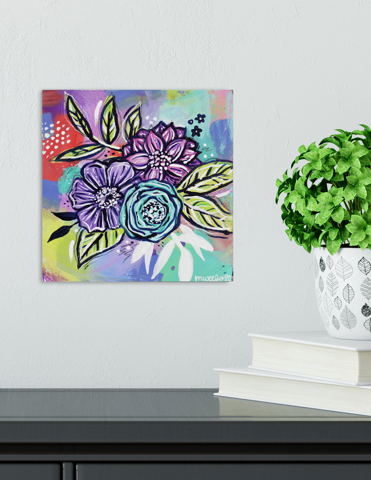 Joyful Bouquet Eleven - 5" x 5"