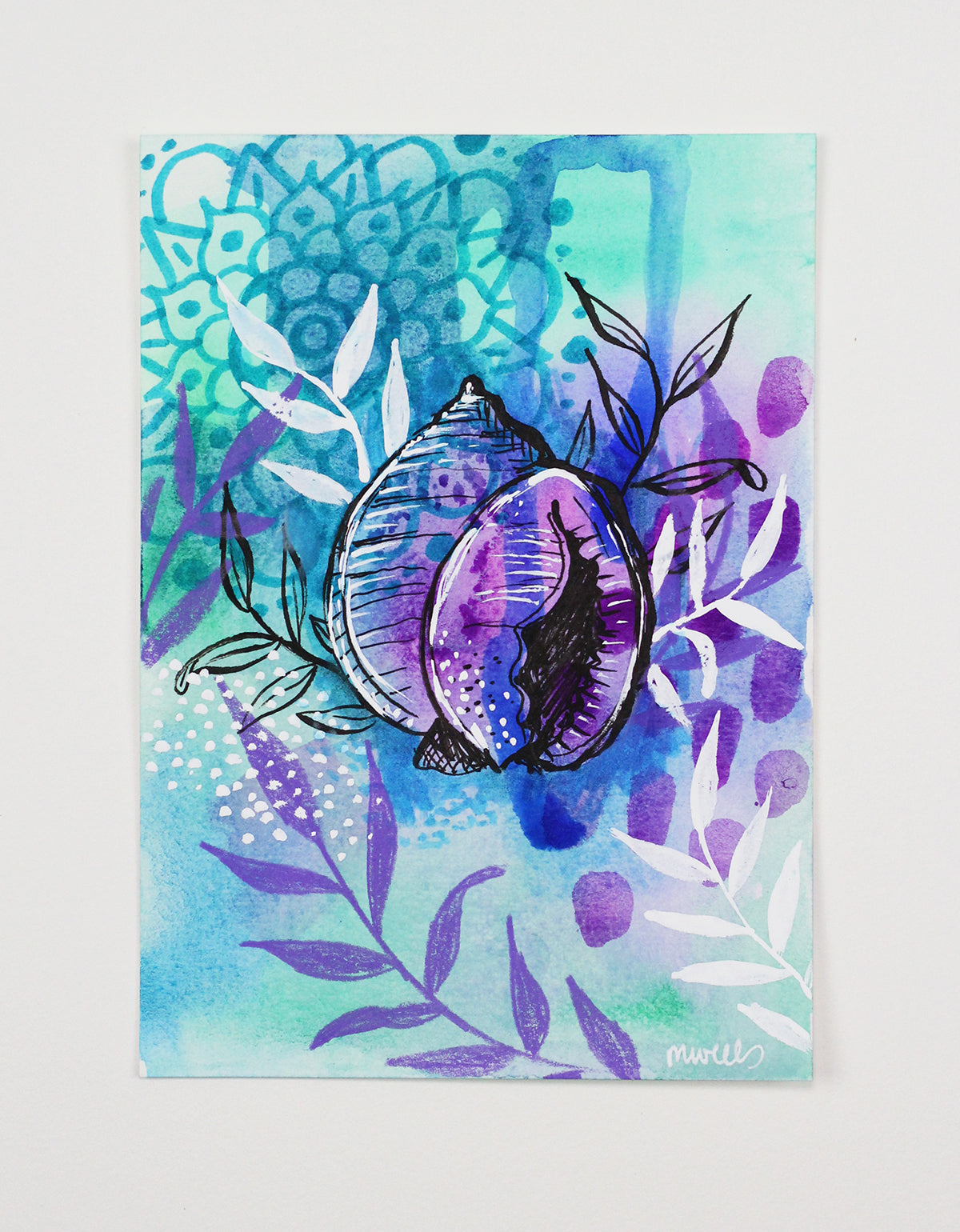 Mini Shell Portrait 3 - 5" x 7"