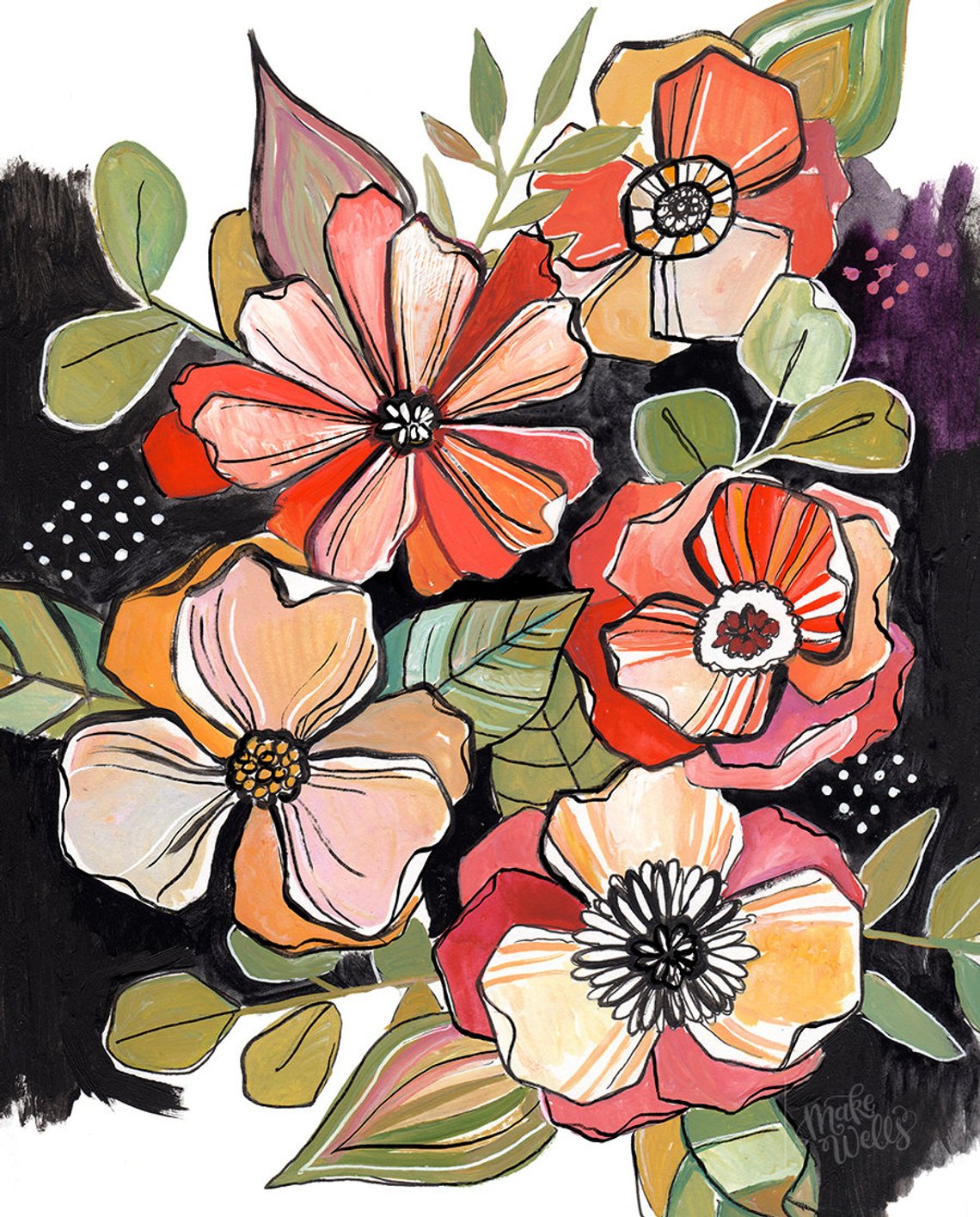 Mod Poppies