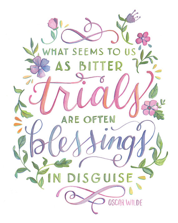 Blessings in Disguise - Oscar Wilde
