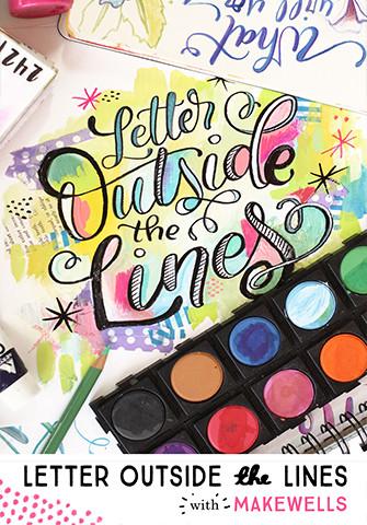 Letter Outside the lines Online Class