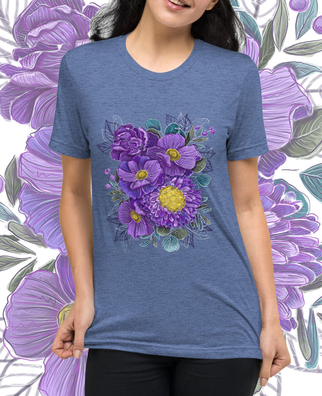 Purple Bouquet T-shirt