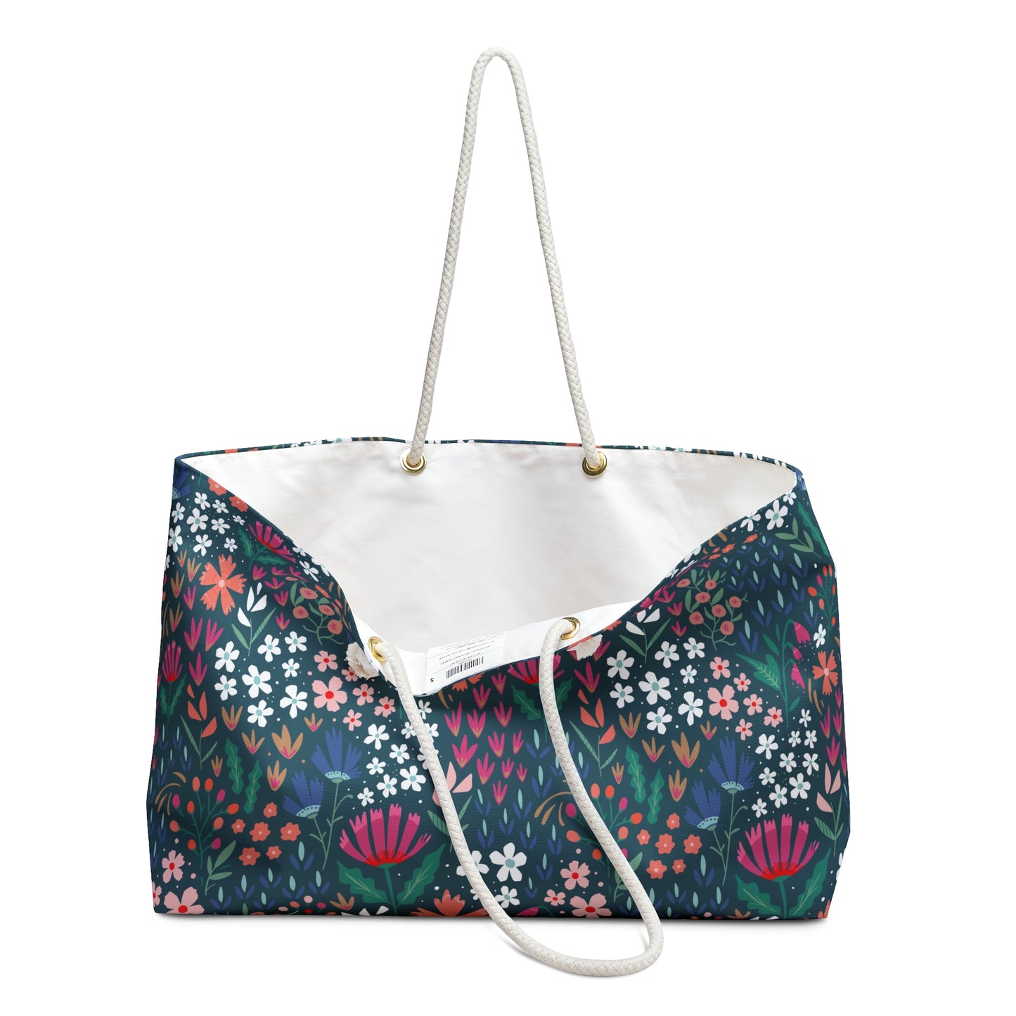 Bold Summer Garden Weekender Bag