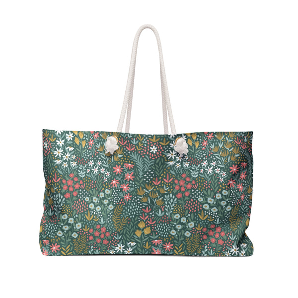 Late Summer Garden Weekender Bag