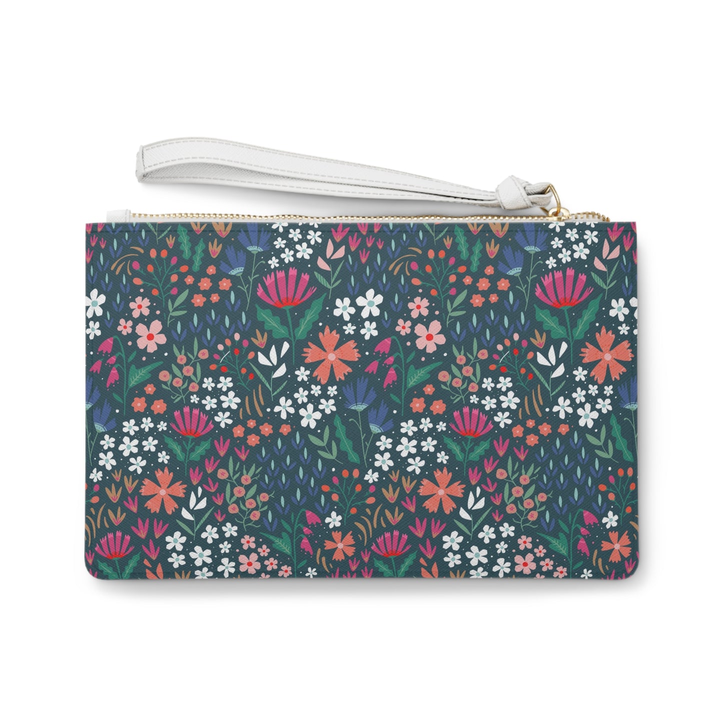 Bold Summer Garden Clutch Bag