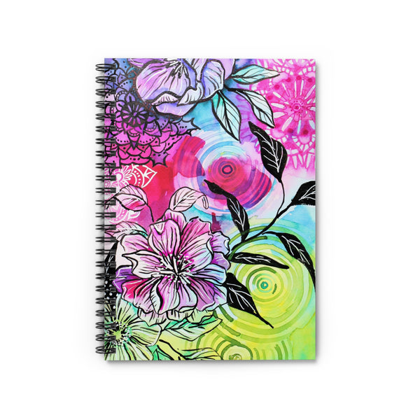 Funky Floral Notebook 1