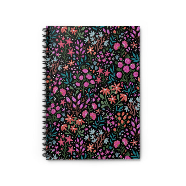 Twilight Garden Spiral Notebook