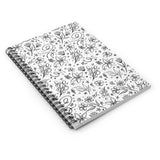 Whimsical Sketches Spiral Notebook