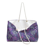 Purple Garden Weekender Bag