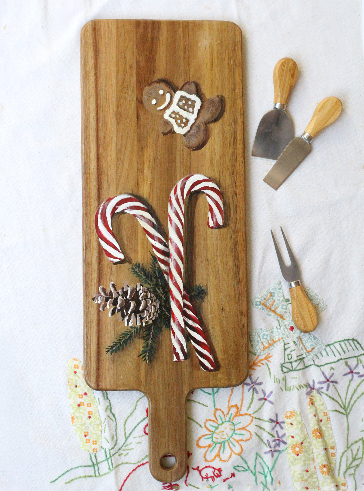 Christmas Charcuterie Board - 2 sided