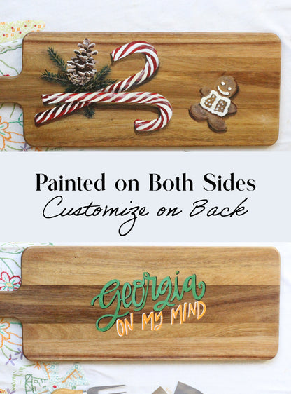 Christmas Charcuterie Board - 2 sided