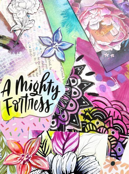 Funky Florals Faith - Curated Scrap Pack #5