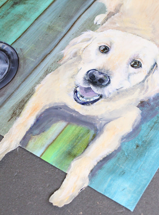 **CUSTOM** Beggers Dog Mat