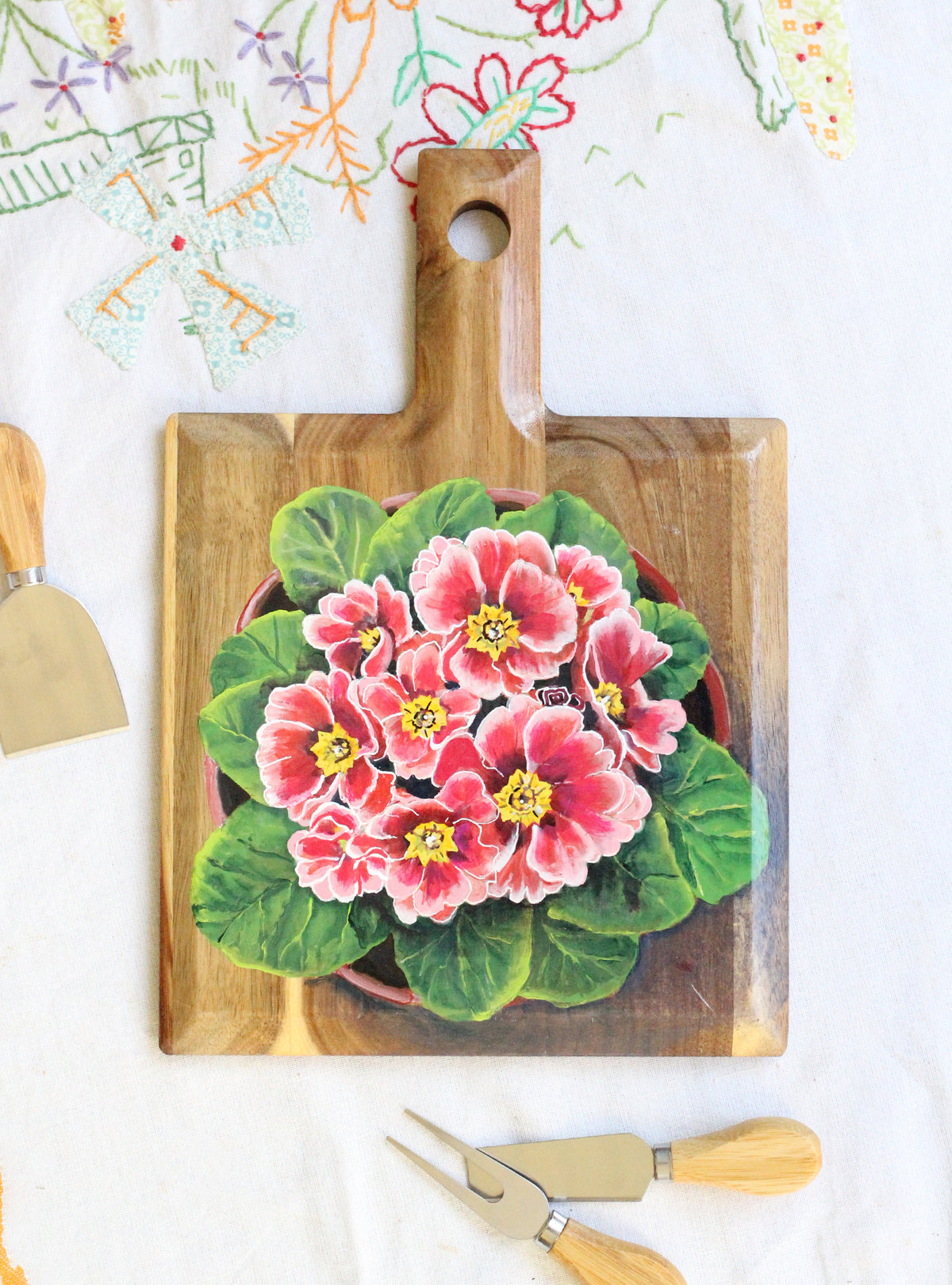 Happy Easter 2-Sided Charcuterie Board