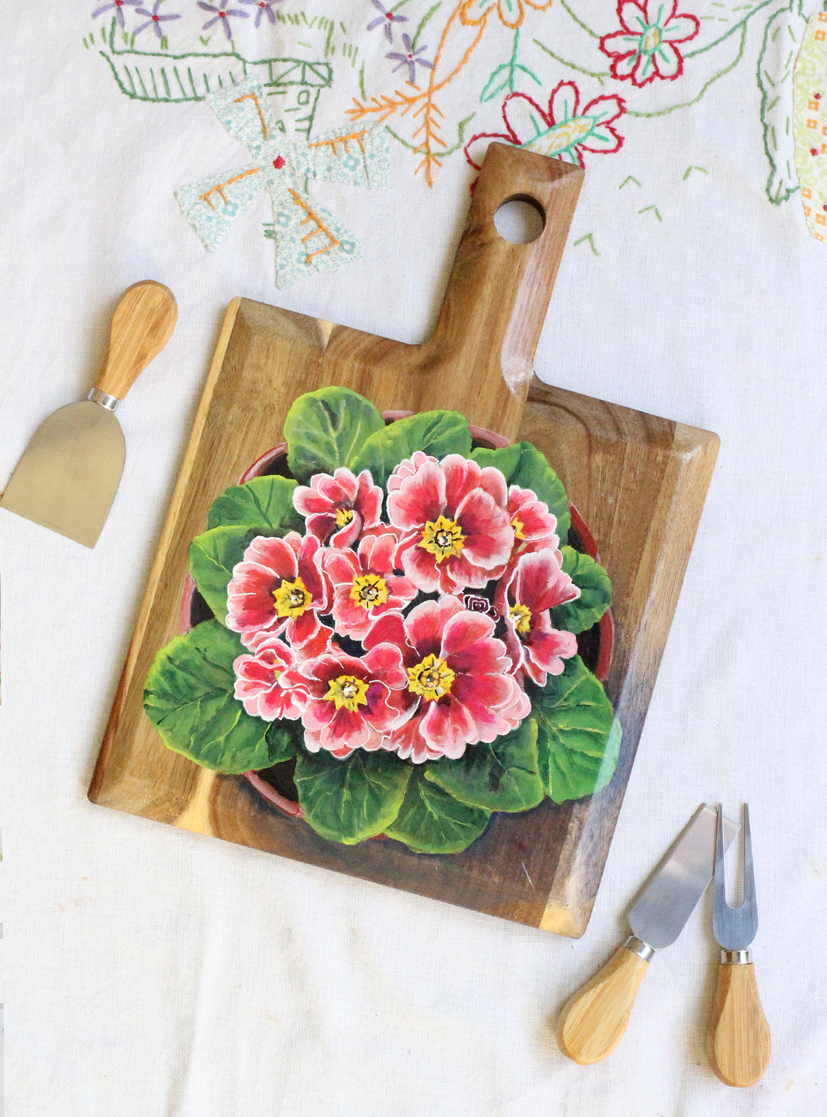 Happy Easter 2-Sided Charcuterie Board