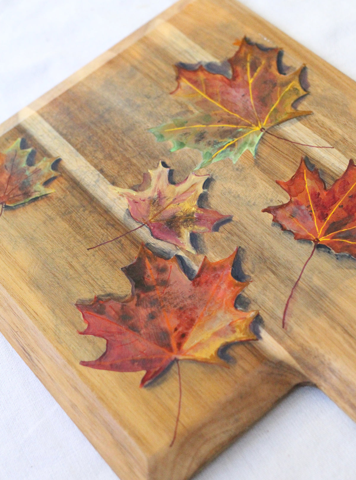 Fall Leaves and Latte - Charcuterie Board