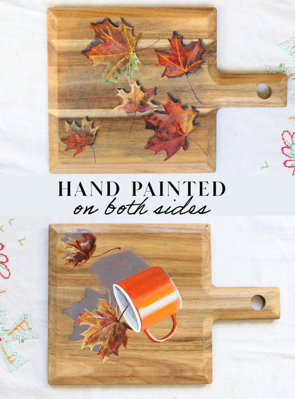 Fall Leaves and Latte - Charcuterie Board