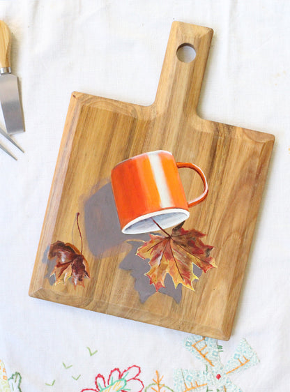 Fall Leaves and Latte - Charcuterie Board