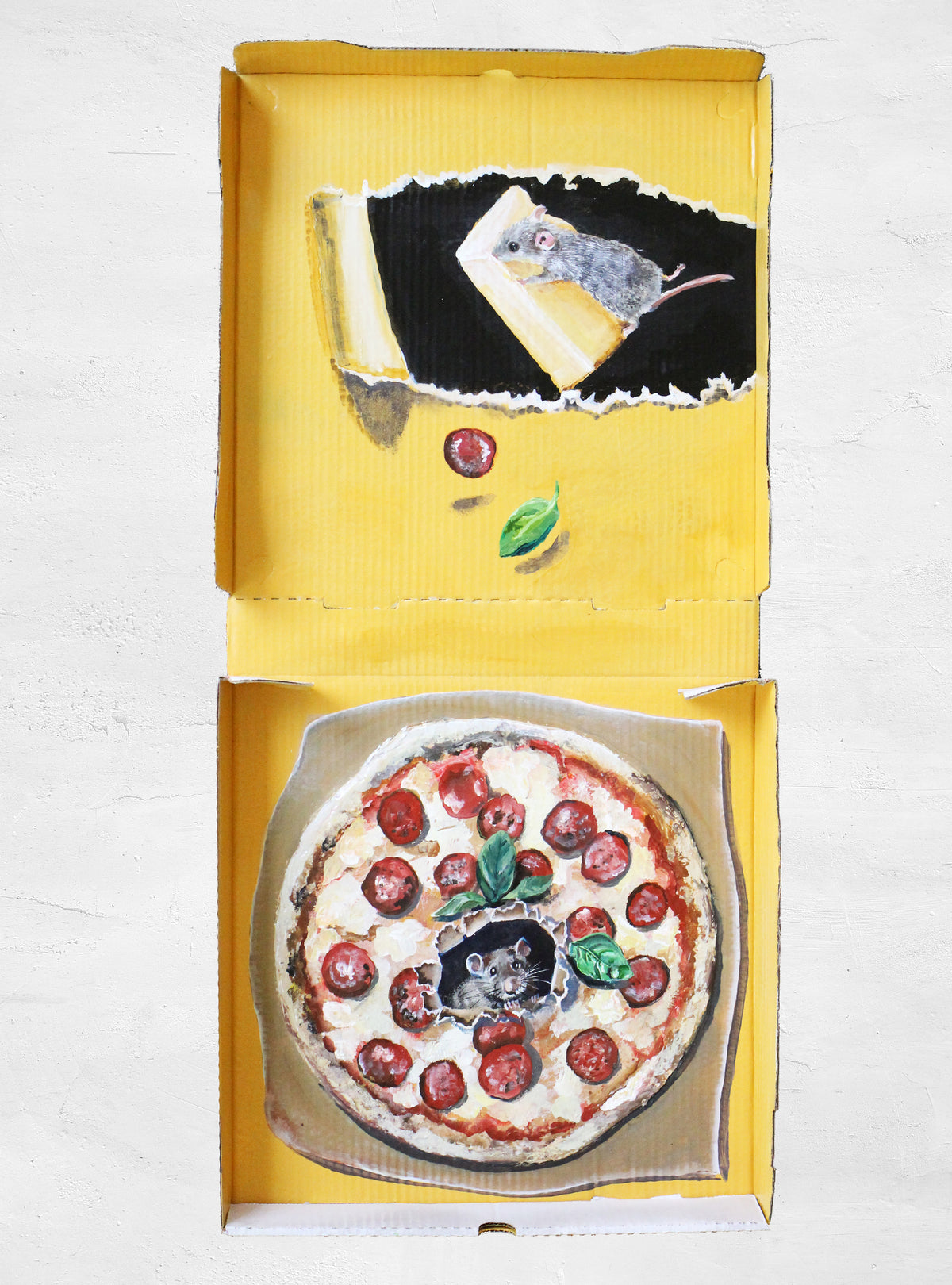 Look at my Little Mouse - Piz-za Art #3