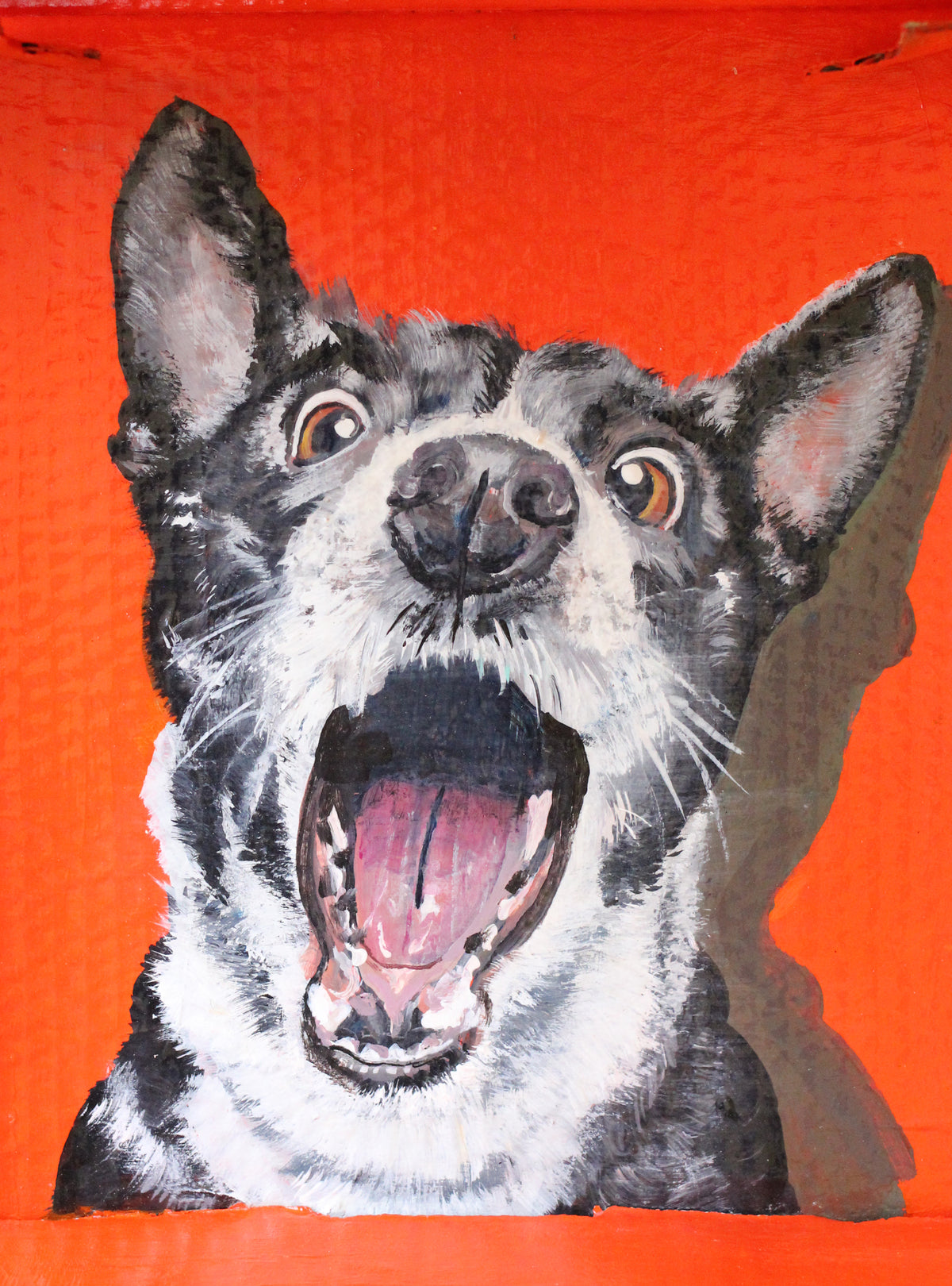 Pet Portrait Pizza Box - Custom