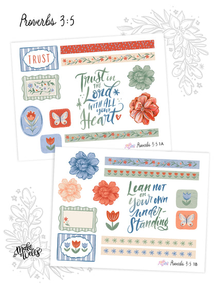 Trust in Him - Proverbs 3:5