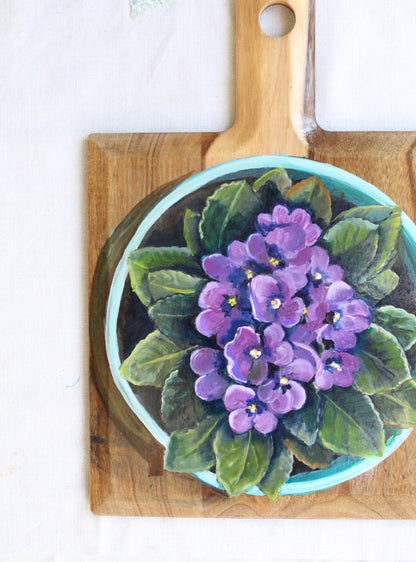 Vintage Valentine 2-Sided Charcuterie Board