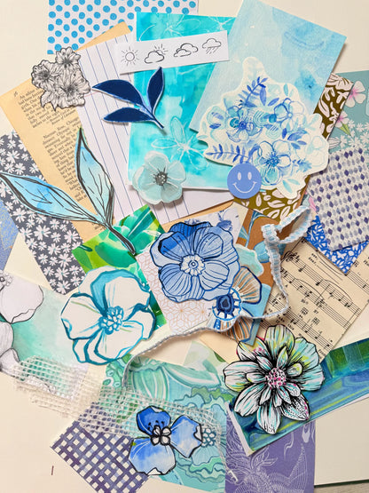 *Mystery* Deluxe Scrap Pack - Funky Florals