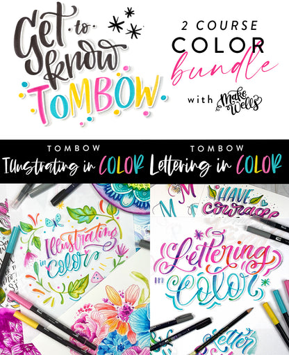 Get to Know Tombow: COLOR BUNDLE