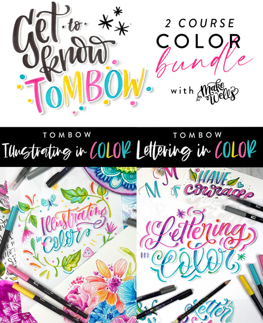 Get to Know Tombow: COLOR BUNDLE