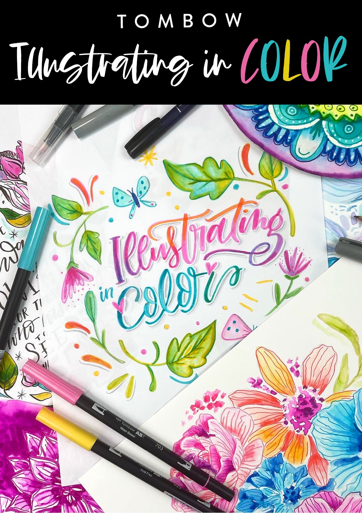 Get to Know Tombow: ILLUSTRATING IN COLOR