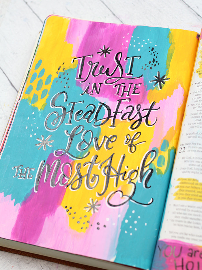 BUNDLE: Creative Bible Journaling in Acrylics