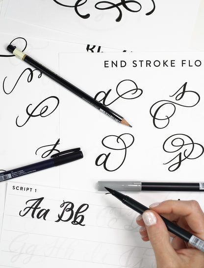 Get to Know Tombow: LETTERING BASICS
