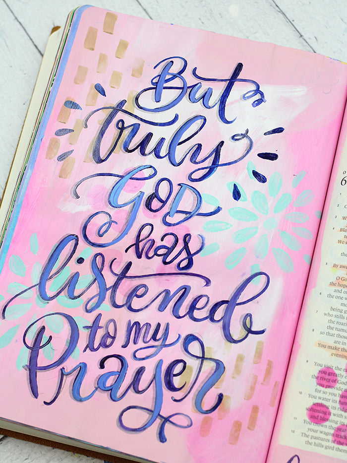 Creative Bible Journaling in Acrylics - The Basics