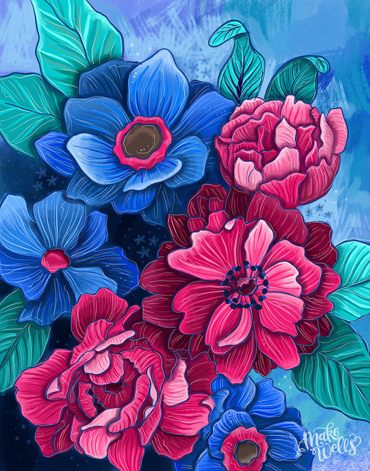 Bold Blue