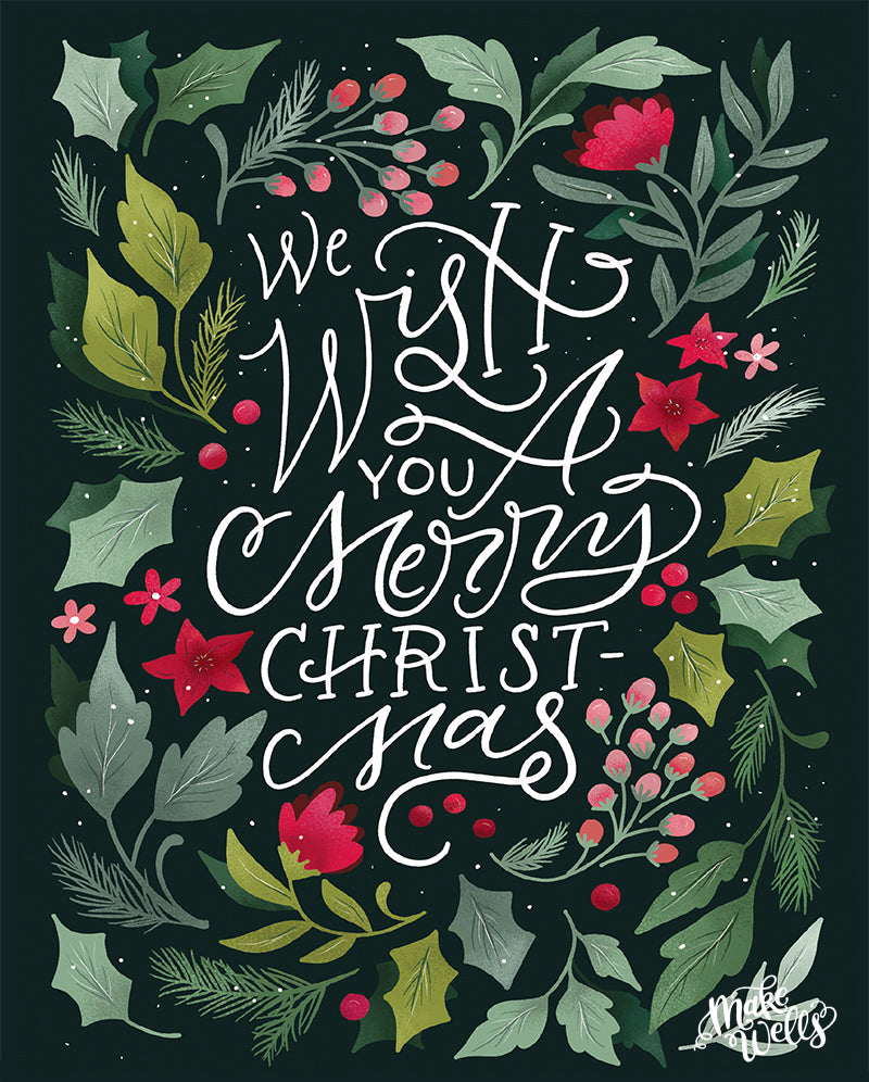 Botanical Wishes Print