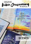 Creative Bible Journaling in Acrylics - Scenes