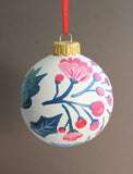 Teacher's Gift Personalized Ornament - Hand Painted Christmas