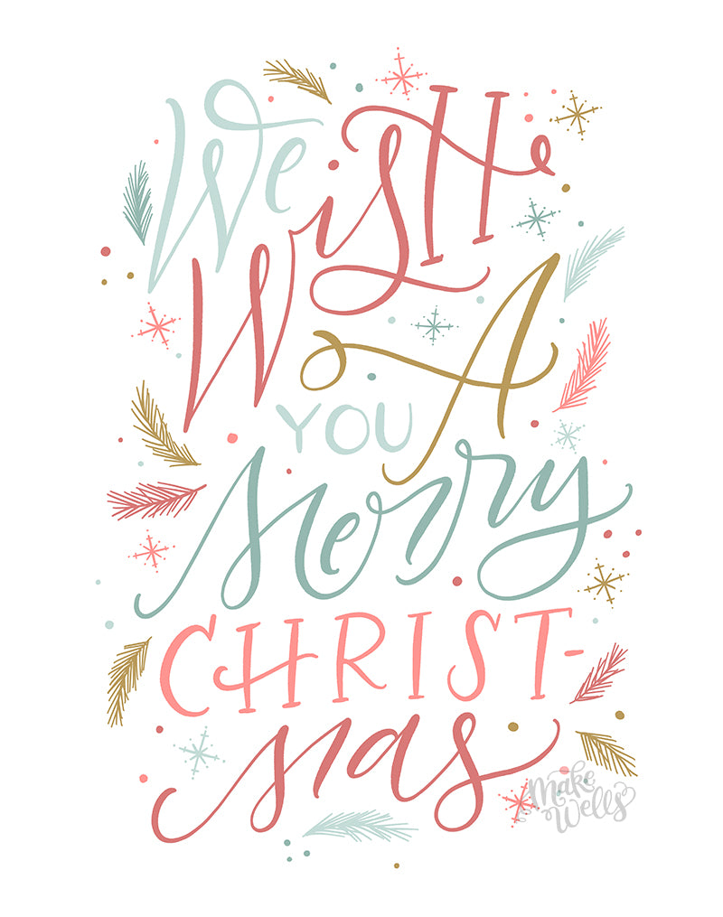 Colorful Wish Print