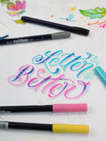 Get to Know Tombow: LETTERING IN COLOR