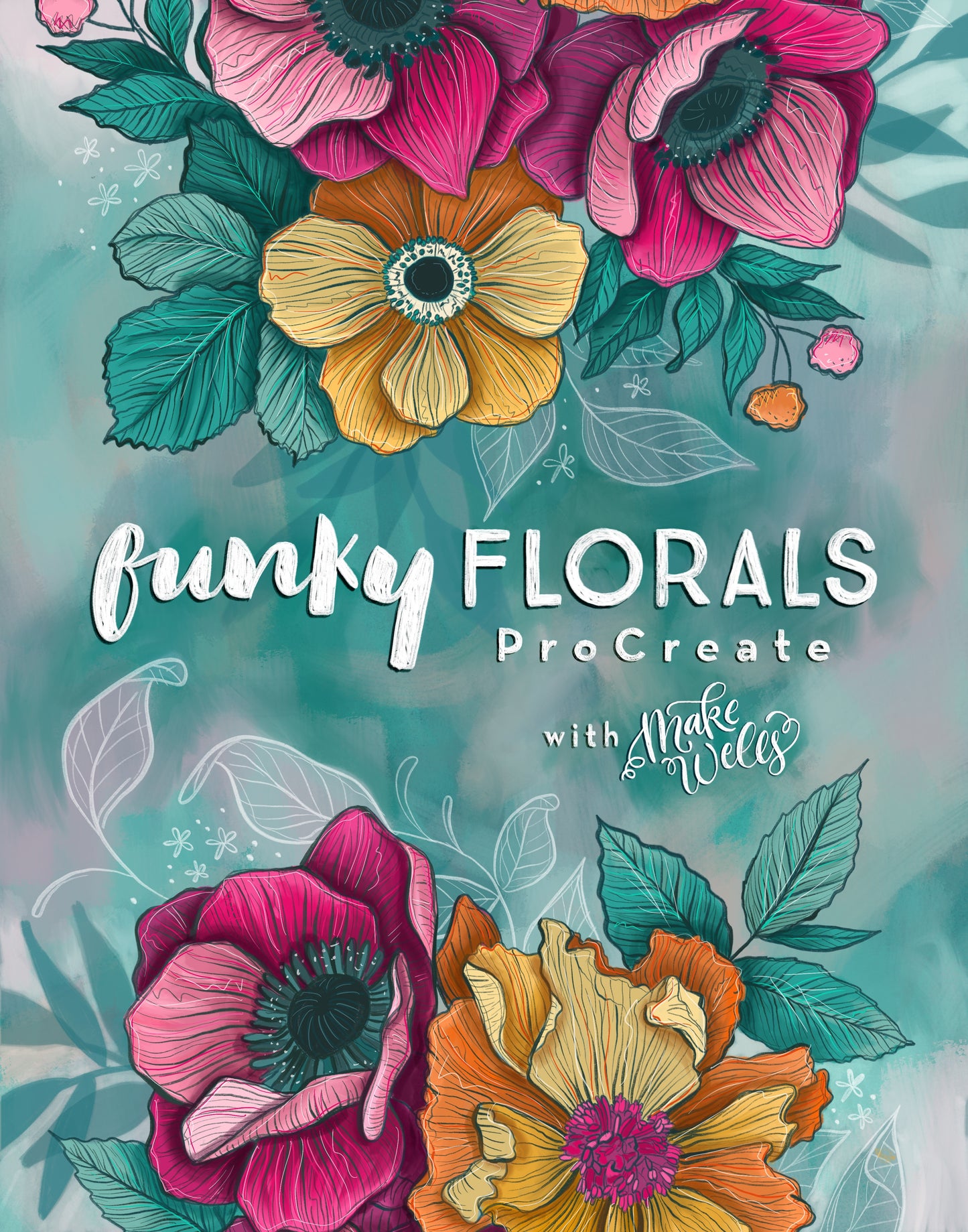 Funky Florals: ProCreate - Online Class