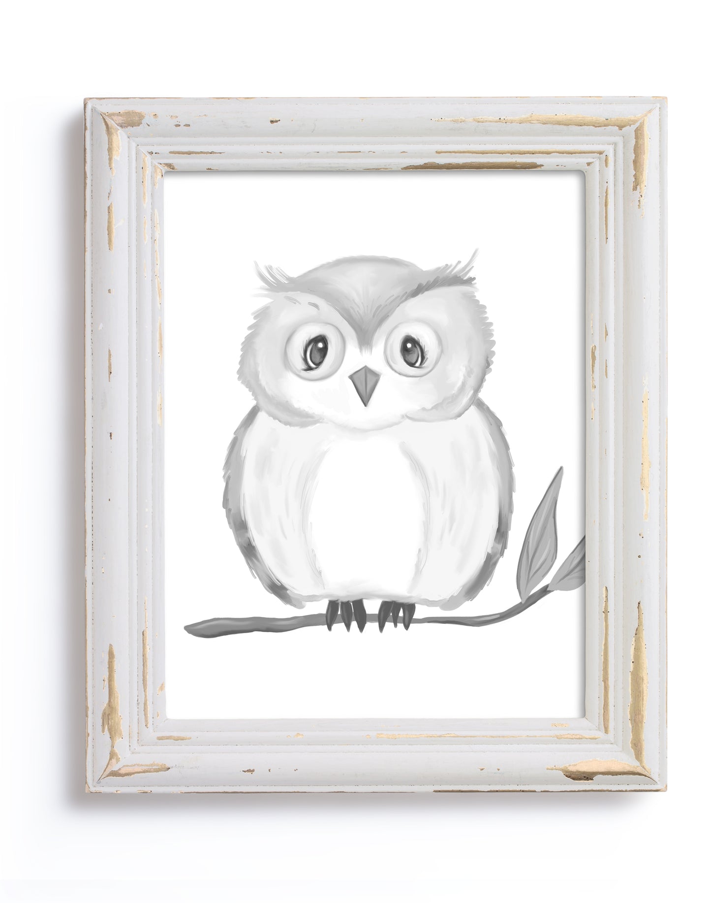 Woodland Owl Print