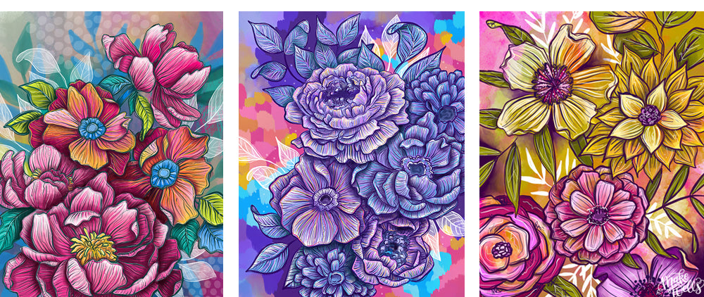 Funky Florals: ProCreate - Online Class