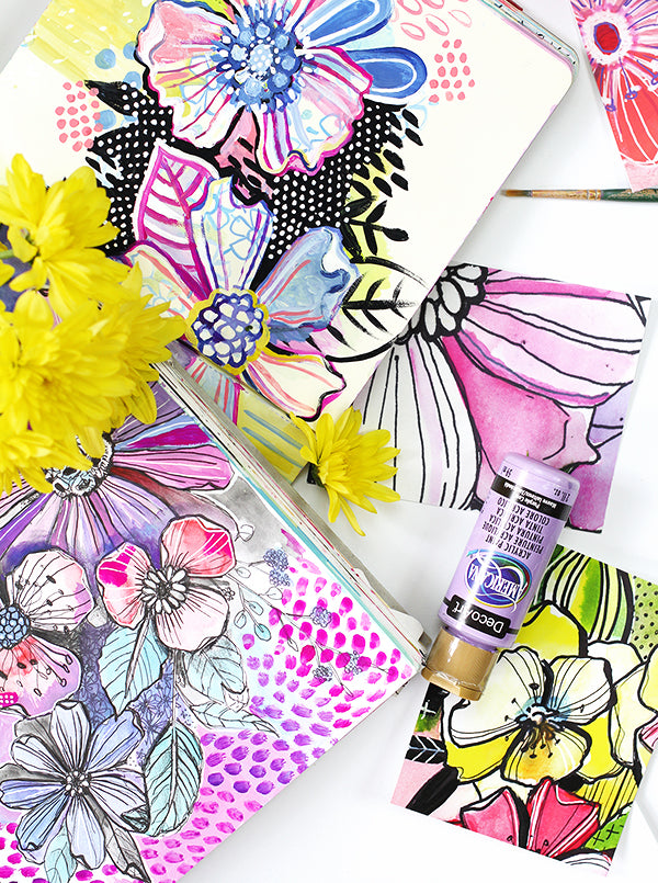 Funky Florals Online Class
