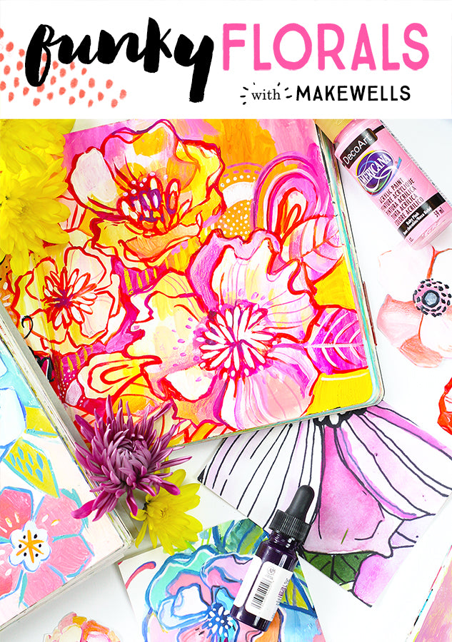 Funky Florals Online Class