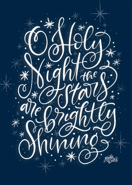Oh Holy Night - print