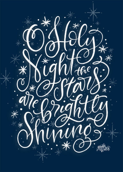 Oh Holy Night - print